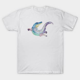 Watercolor Alligator T-Shirt